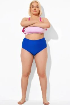 Blue Full Coverage Women Beach Bottom -Trendy Bikini Set Sales Store b debt002017 4