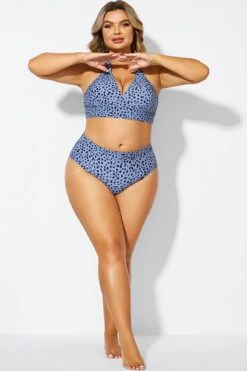 Animal Print High-cut Leg Brief For Lady 6 Animal Print High-cut Leg Brief For Lady -Trendy Bikini Set Sales Store b debt022004 3