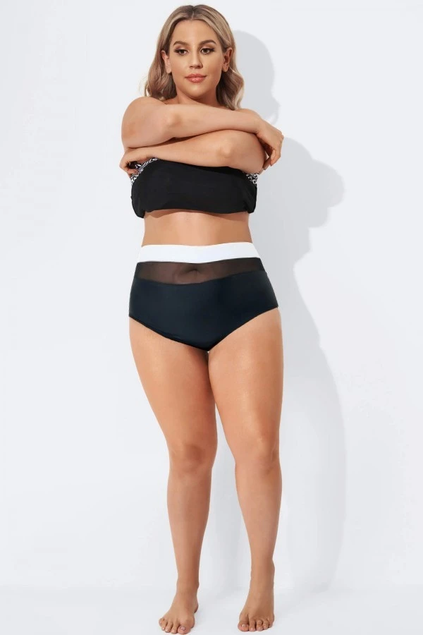 High Waisted Swim Bottom For Women 4 High Waisted Swim Bottom For Women - Image 4