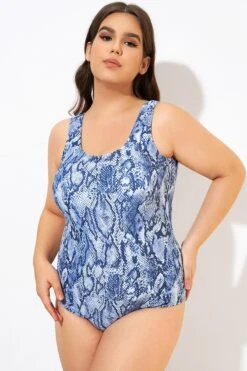 Leopard Printed Wide Straps One Piece Swimsuit 9 Leopard Printed Wide Straps One Piece Swimsuit -Trendy Bikini Set Sales Store dsc00428